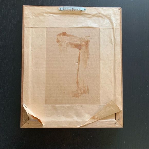 🐈 VINTAGE Adorable 80s kitty cat picture frame wall art 🐈 - Picture 10 of 11